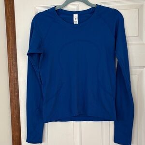 Lululemon Women's Blue Long Sleeve Top
